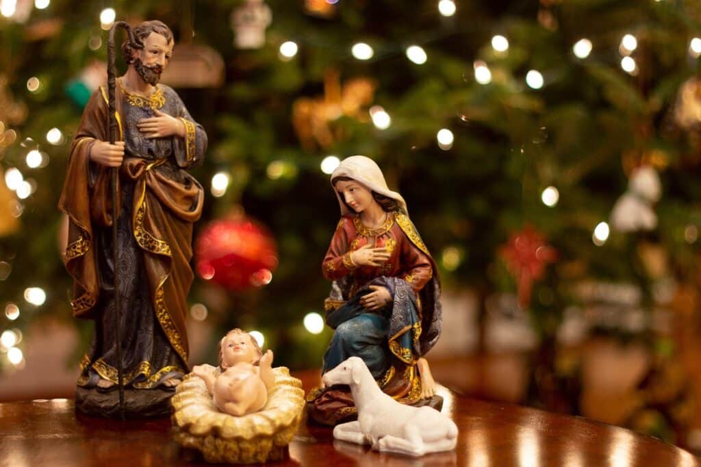 vánoční betlém narození Ježíše