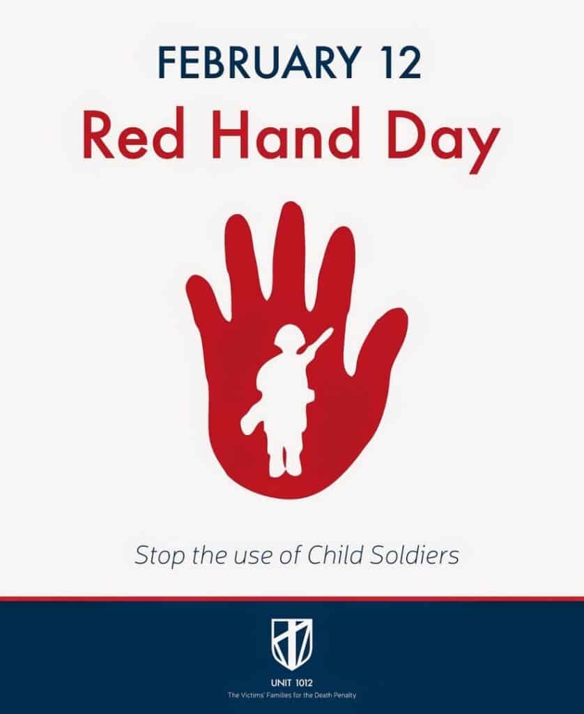 Den červené ruky - logo