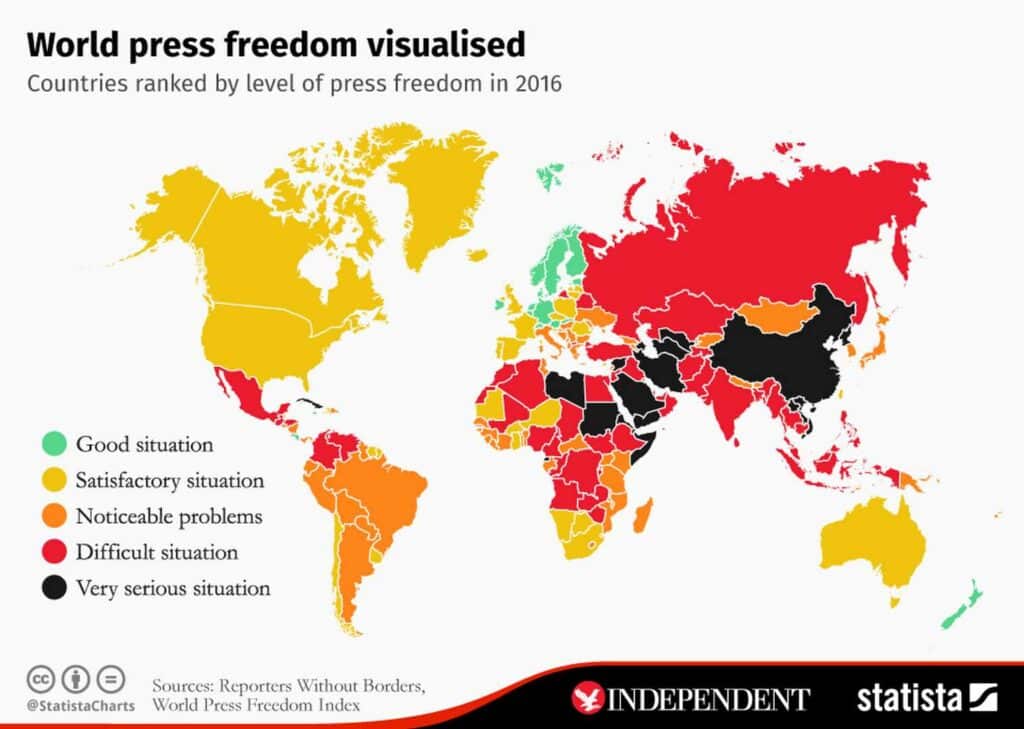 Mapa svobody slova