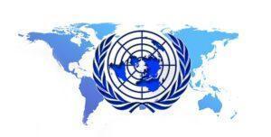 Světový den UNICEF s logem Organizace Spojených Národů.