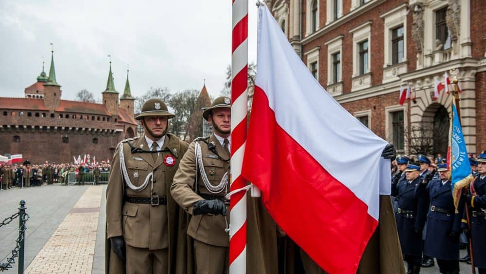 Oslavy Dne nezávislosti v Krakově
