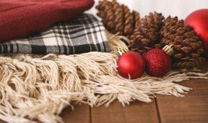 Vánoční dekorace a deky